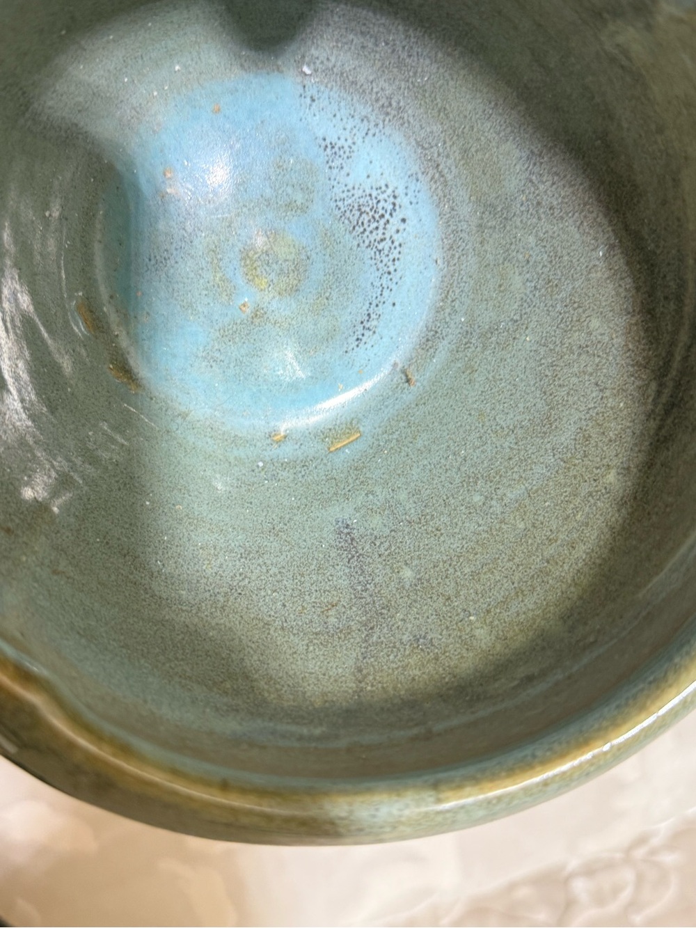 Ceramic Decorative Planter in Seafoam Green - Unbranded - Picture 4 of 7